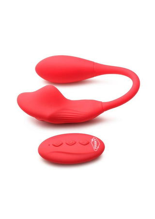 Frisky Double Love Connection Rechargeable Silicone Panty Vibe with Remote