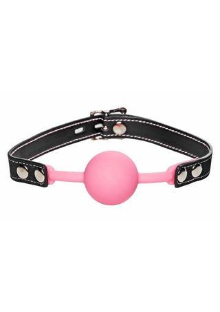 Frisky Glow Gag Glow In The Dark Silicone Ball Gag