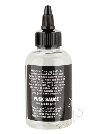 Fuck Sauce Water Based Personal Lubricant - 4oz