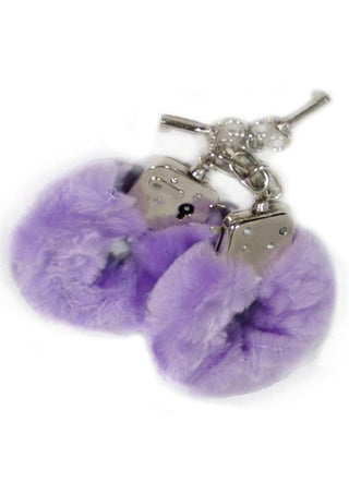 Furry Love Cuffs - Lavender/Purple