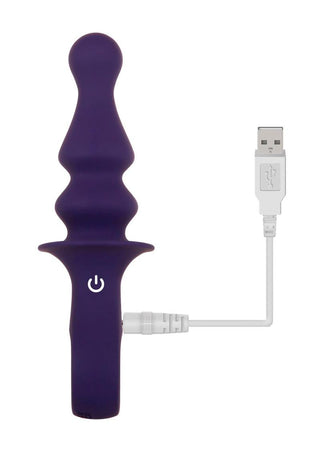 Gender X Ring Pop Rechargeable Silicone Vibrating Anal Plug