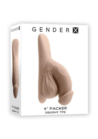 Gender X Tpe Packer Dildo - Vanilla - 4in