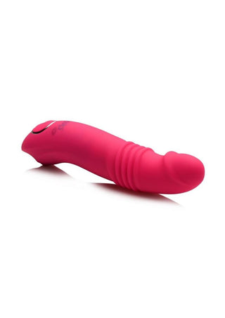 Gossip Blasters 10x Rechargeable Silicone Thrusting Vibrator