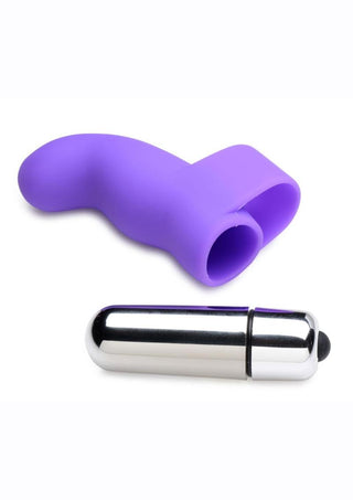 Gossip G-Thrill Silicone Finger Vibe with Full Size Bullet