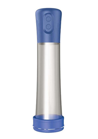 H2o Rechargeable Penis Pump - Blue