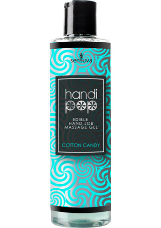 Handipop Edible Hand Job Massage Gel Cotton Candy - 4.2oz