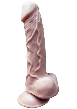 Hard Drive Skinsations Realistic Silicone Dildo - Vanilla - 8in