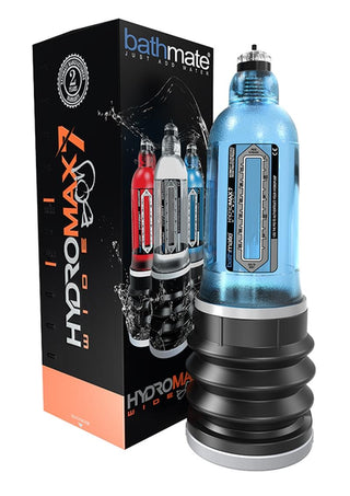 Hydromax7 Wide Boy Penis Pump - Blue