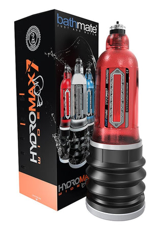 Hydromax7 Wide Boy Penis Pump - Red