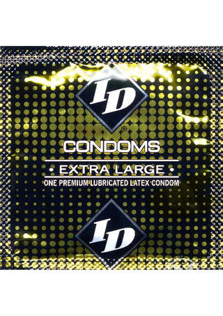 Id Extra Large Condom - 3 Pack