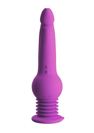 Impressions New York Rechargeable Silicone Gyro-Quake Dildo