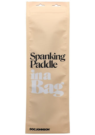 In A Bag Spanking Paddle - Black