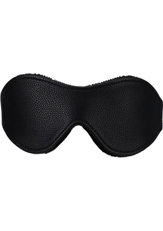 In A Bag Vegan Leather Blindfold - Black