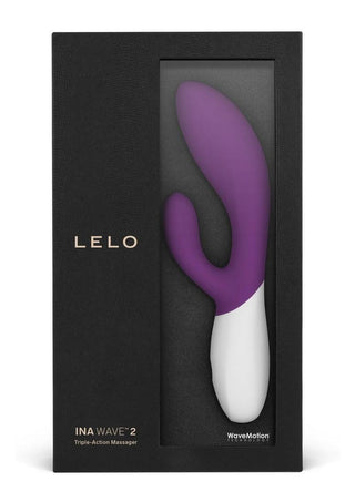 Ina Wave 2 Rechargeable Rabbit Vibrator - Plum/Purple