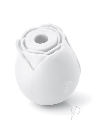 Inya The Rose Silicone Rechargeable Clitoral Stimulator - White