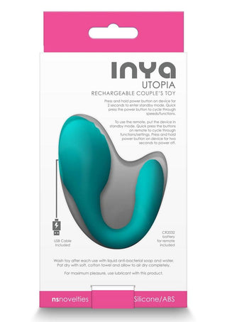 Inya Utopia Rechargeable Silicone Vibrator