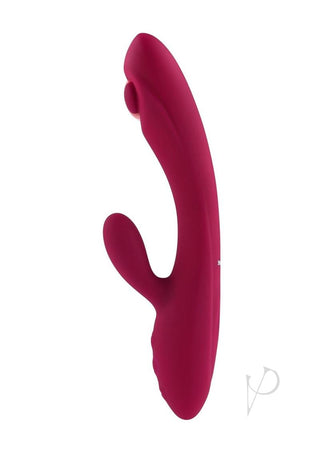 Jammin' G Rechargeable Silicone Vibrator - Red