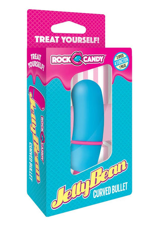 Jelly Bean Bullet Vibrator - Blue