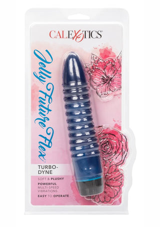 Jelly Future Flex Turbo-Dyne Vibrator - Blue