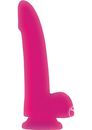 Jelly Rancher Smooth Rider Dildo - Pink - 5in