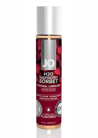 JO H2o Water Based Flavored Lubricant Raspberry Sorbet - 1oz