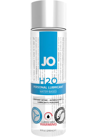 JO H2o Water Based Warming Lubricant - 8oz