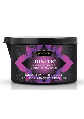 Kama Sutra Ignite Massage Candle Island Passion - 6oz