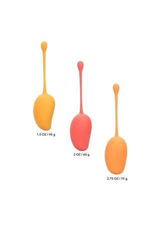 Kegel Training Set Mango Silicone