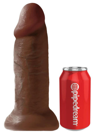 King Cock Chubby Dildo - Chocolate - 10in