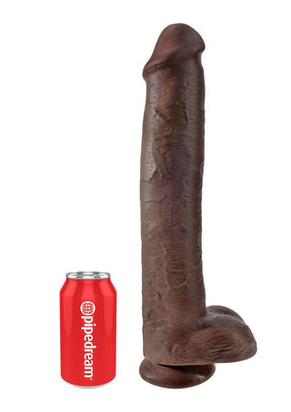 King Cock Dildo with Balls