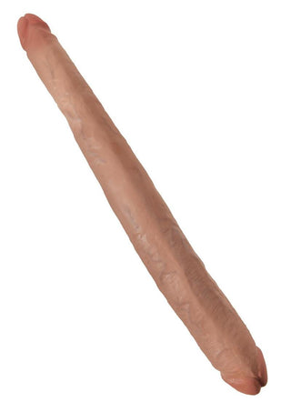 King Cock Tapered Double Dildo - Caramel/Tan - 16in