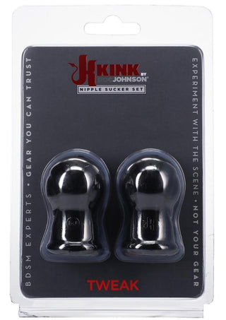 Kink Tweak Nipple Sucker - Black - Set