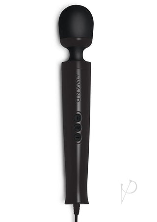 Le Wand Diecast Petite Plug-In Massager - Black