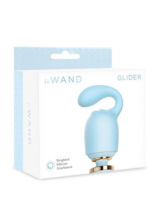 Le Wand Glider Weighted Silicone Attachment - Blue