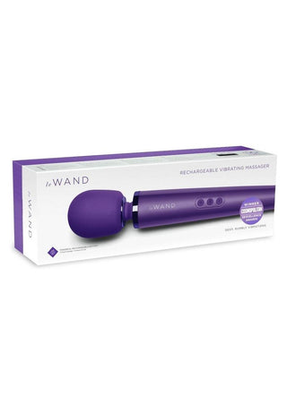 Le Wand Rechargeable Silicone Massager - Purple