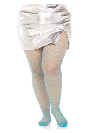 Leg Avenue Spandex Industrial Net Tights - 1x-2x