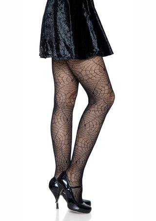 Leg Avenue Spider Lace Pantyhose