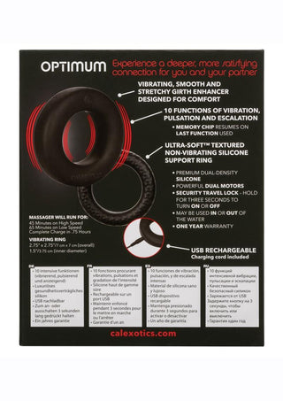 Link Up Optimum Rechargeable Silicone Cock Ring