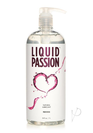 Liquid Passion Natural Lubricant - 34oz