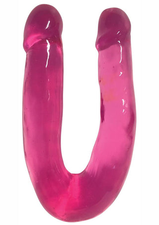 Lollicock Sweet Slim Double Dipper Double Dildo - Cherry