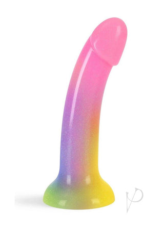 Love to Love Dildolls Stargazer Silicone Dildo - Multicolor/Rainbow