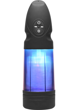 Lovebotz Strobe Multifunction Rechargeable Stroker - Black