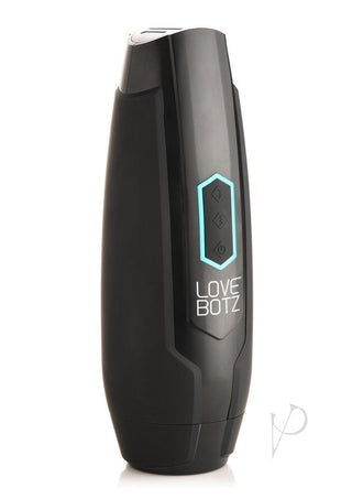 Lovebotz The Milker Max Rechargeable 14x Thrusting and Vibrating Masturbator - Black