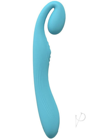 Loveline Obsession Rechargeable Dual Motor Vibe - Blue