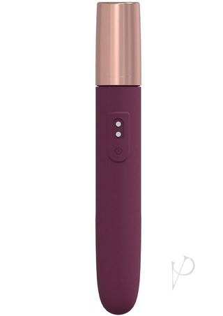 Loveline The Traveler Rechargeable 10 Speed Travel Vibe - Burgundy