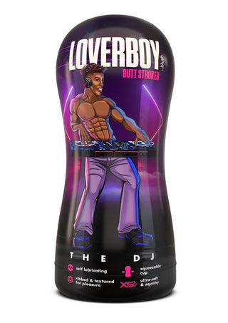 Loverboy The DJ Self Lubricating Anal Pocket Stroker - Chocolate