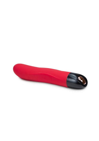 Lush Maya G-Spot Rechargeable Silicone Vibrator - Scarlet