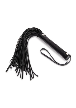 Lux Fetish Bondage Bed Strap and Flogger Kit