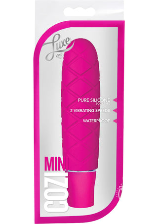 Luxe Cozi Mini Silicone Vibrator - Fuchsia/Pink