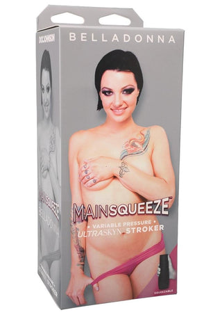 Main Squeeze Belladonna Ultraskyn Masturbator - Pussy - Flesh/Vanilla